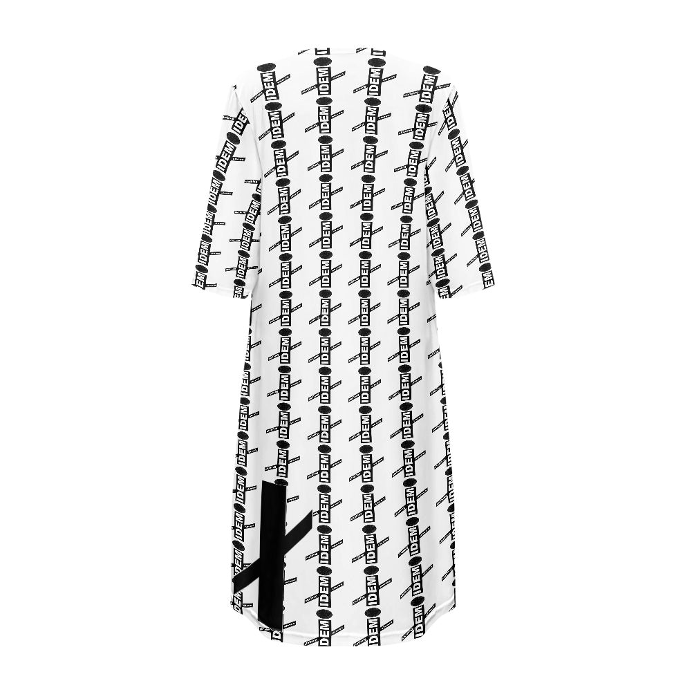 The Idem Women's short-sleeved cloak WhtX