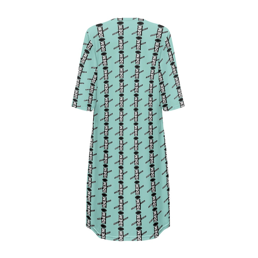 The Idem Women's short-sleeved cloak Grn2