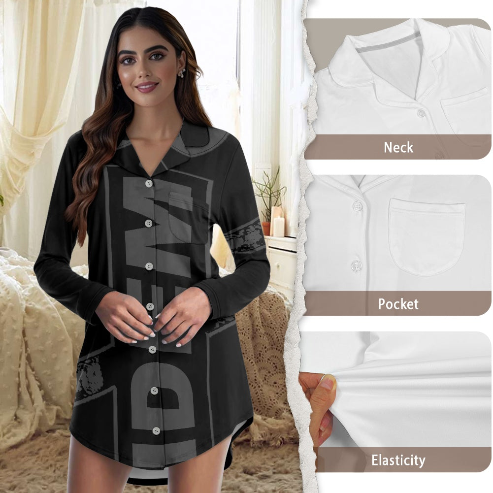 Long Sleeve Nightdress