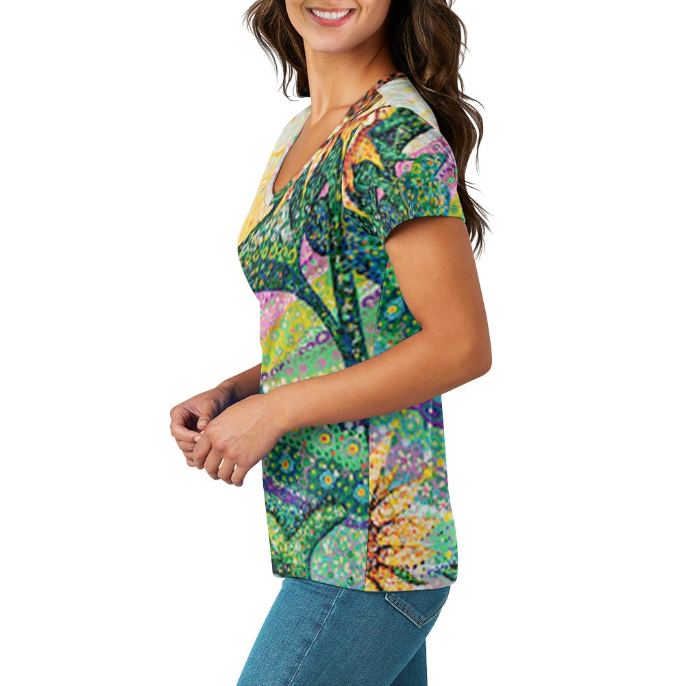 The Idem Sun W Women's V-neck T-shirt