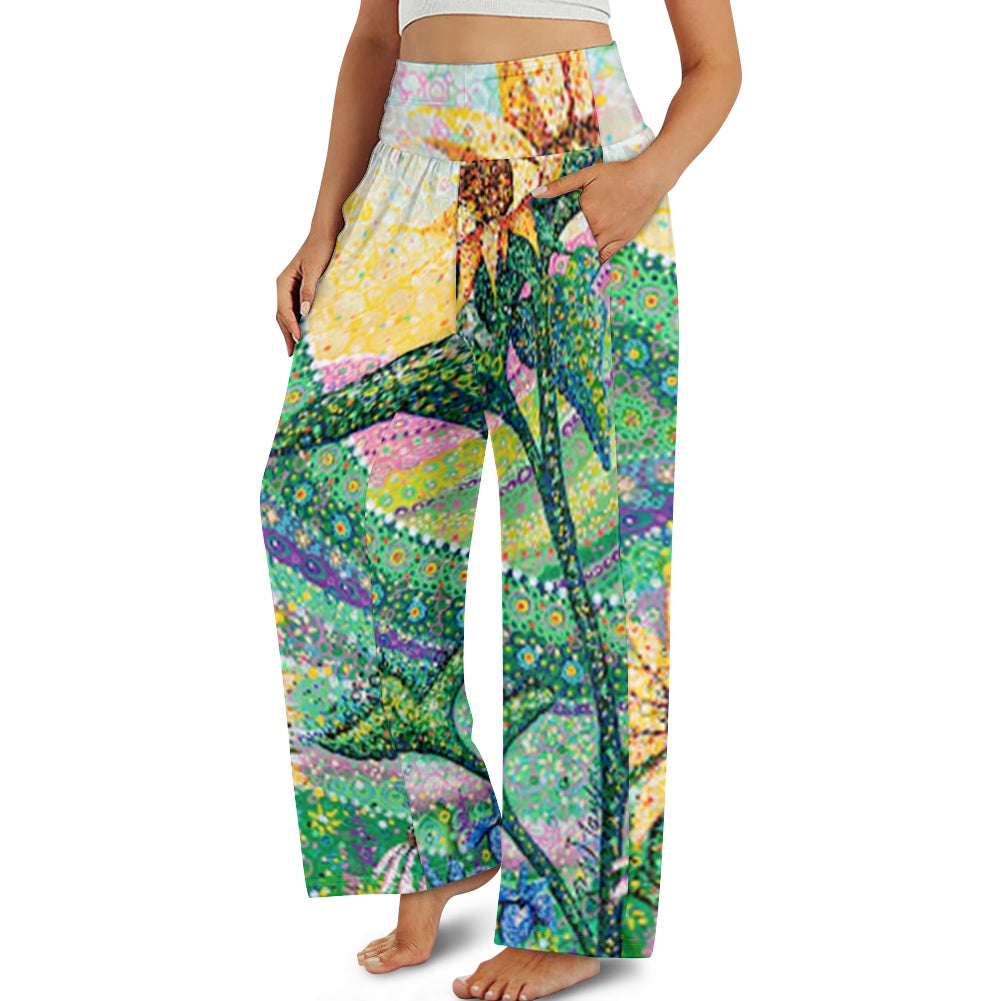 The Idem Sun W women's wide leg pants