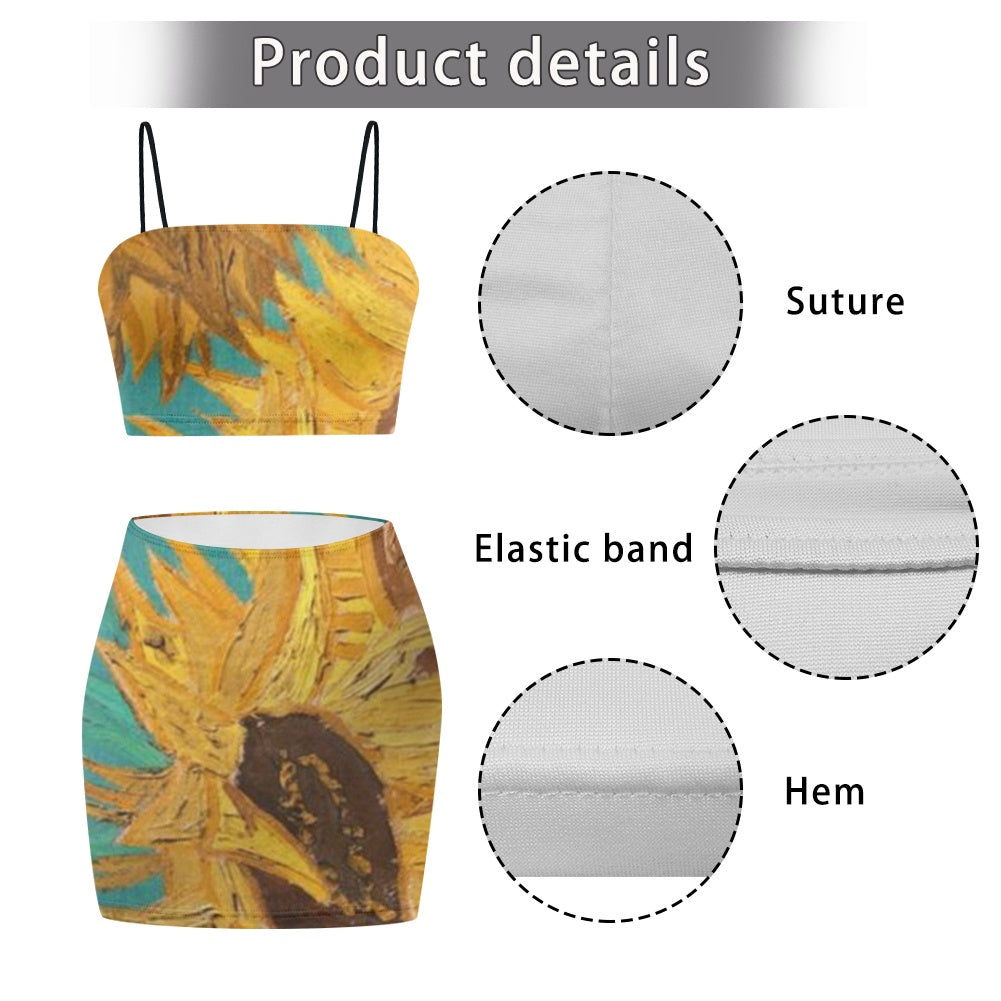 The Idem Sun W Top skirt suit