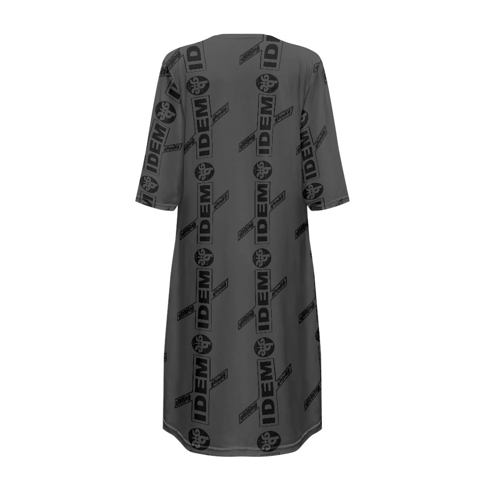 The Idem Women's short-sleeved cloak Gry