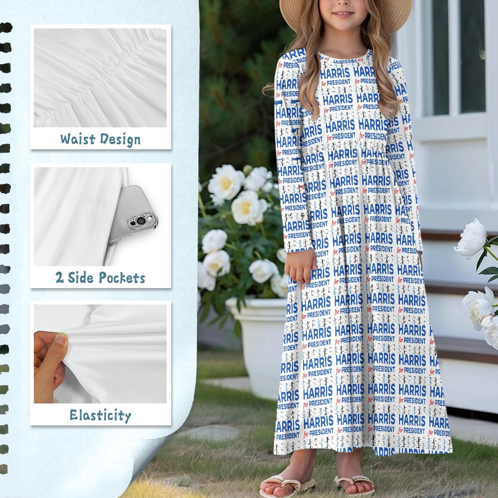 Kamala Children's long sleeve dress