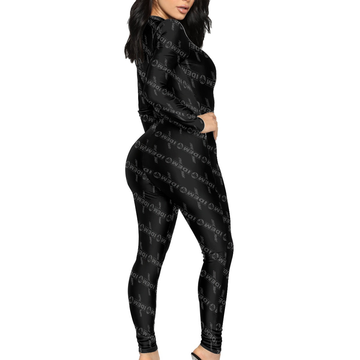 Women's Plunging Neck Jumpsuit