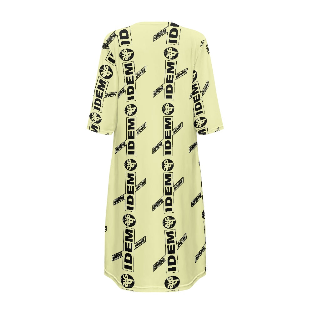 The Idem Women's short-sleeved cloak Ylw