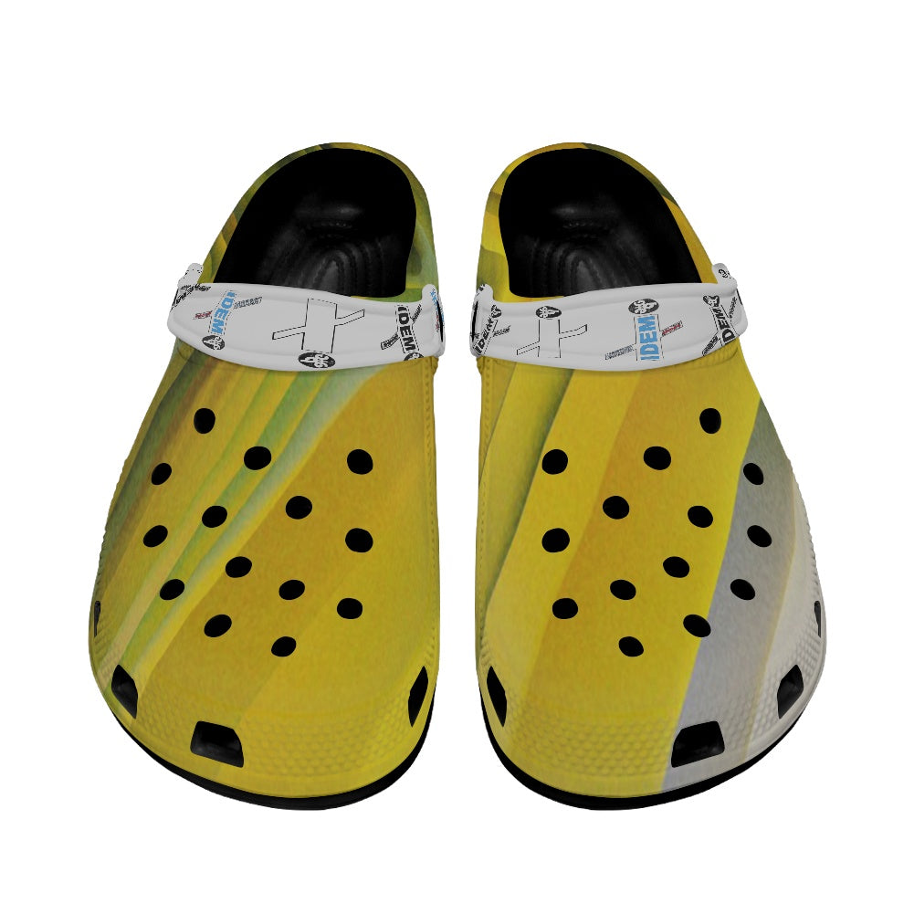 The Idem Adult Crocs Black Sole