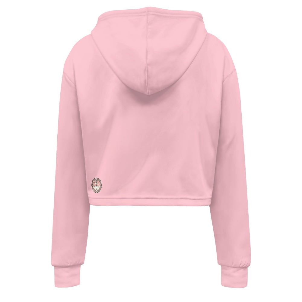 Women's midriff-baring sweatshirt