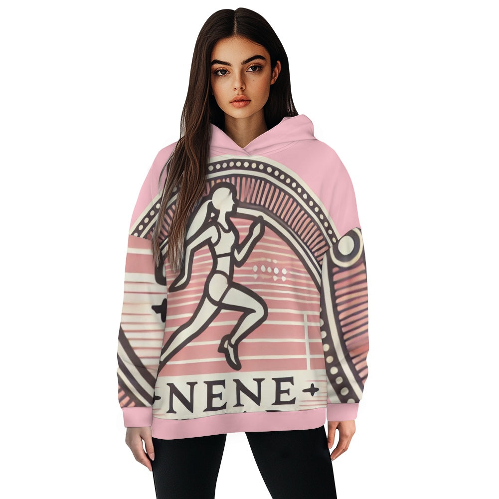 Women's loose pullover sweatshirt