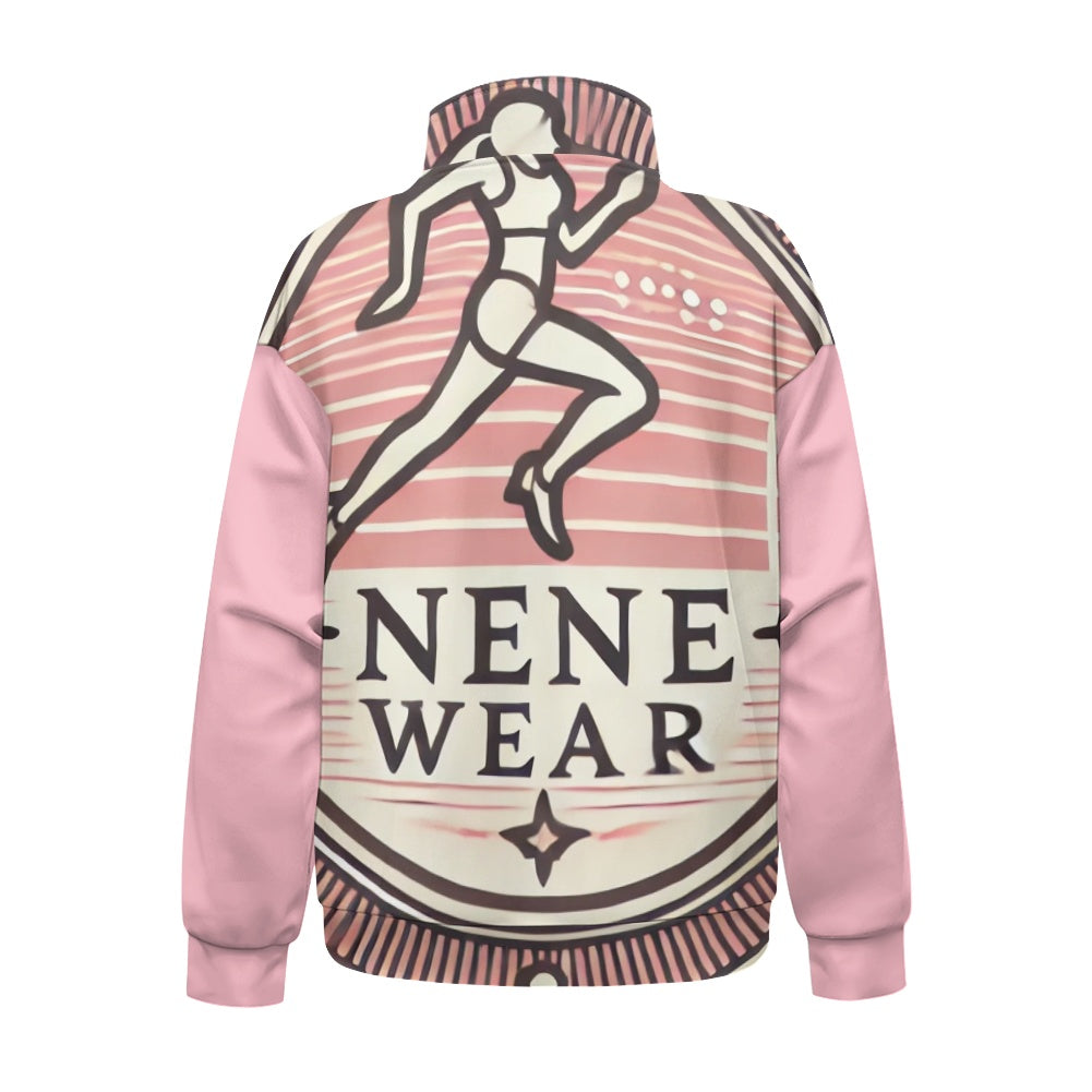 Women's long sleeve zipper sweatshirt