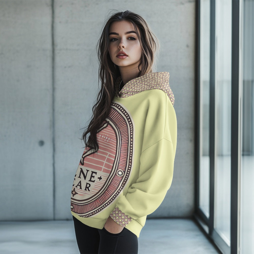 Women's loose pullover sweatshirt