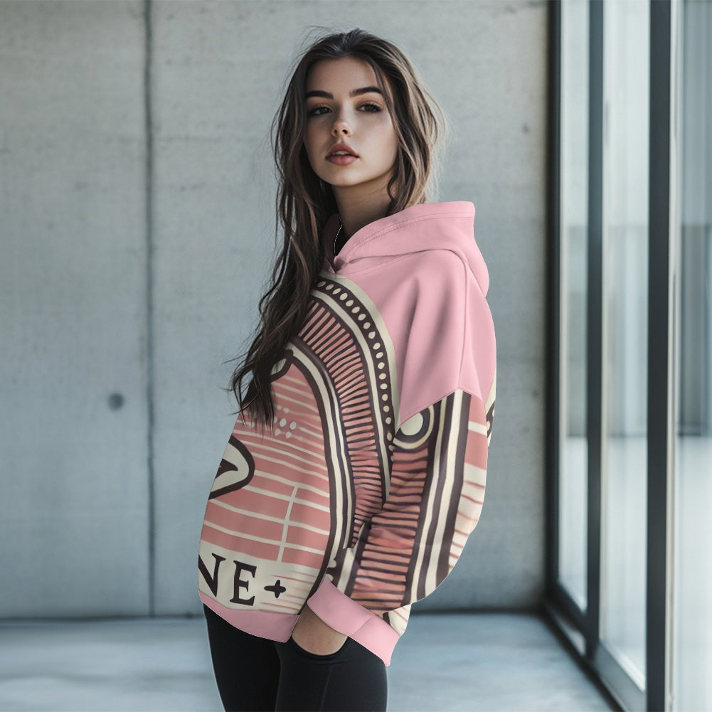 Women's loose pullover sweatshirt