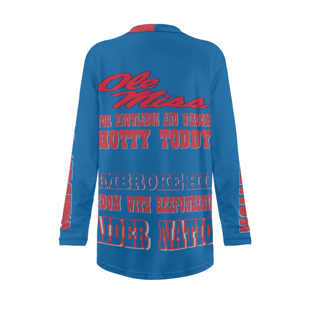 Ole Miss PH Combo 2 Long-sleeved Cardigan Jacket