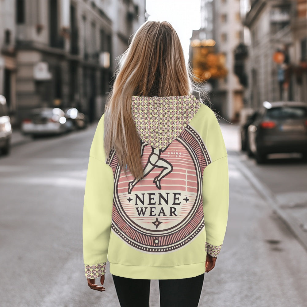 Women's loose pullover sweatshirt