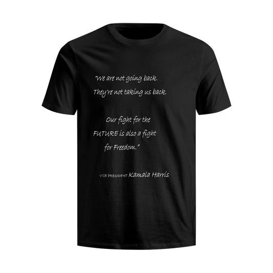 Kamala Pure cotton T-shirt (2D front panel customization)