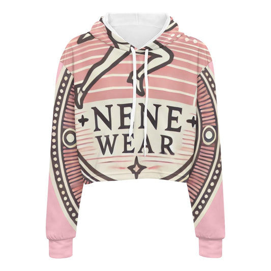 Women's midriff-baring sweatshirt