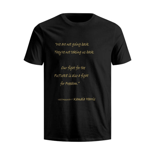 Kamala Pure cotton T-shirt (2D front panel customization)