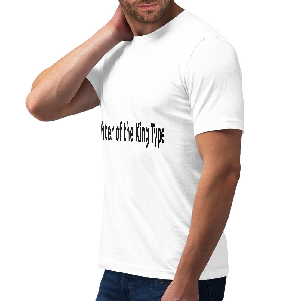 Daughter Type Pure cotton white T-shirt