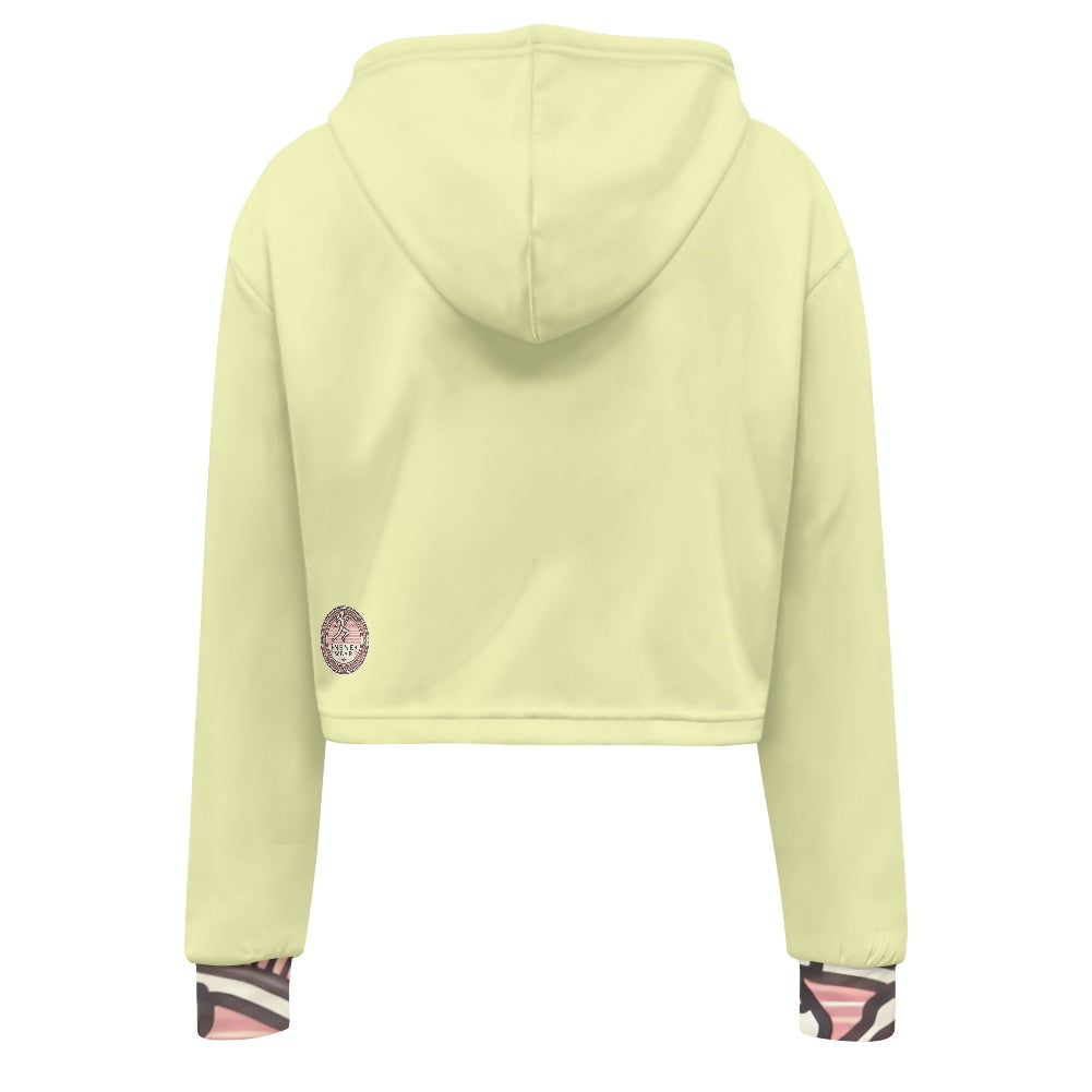 Women's midriff-baring sweatshirt
