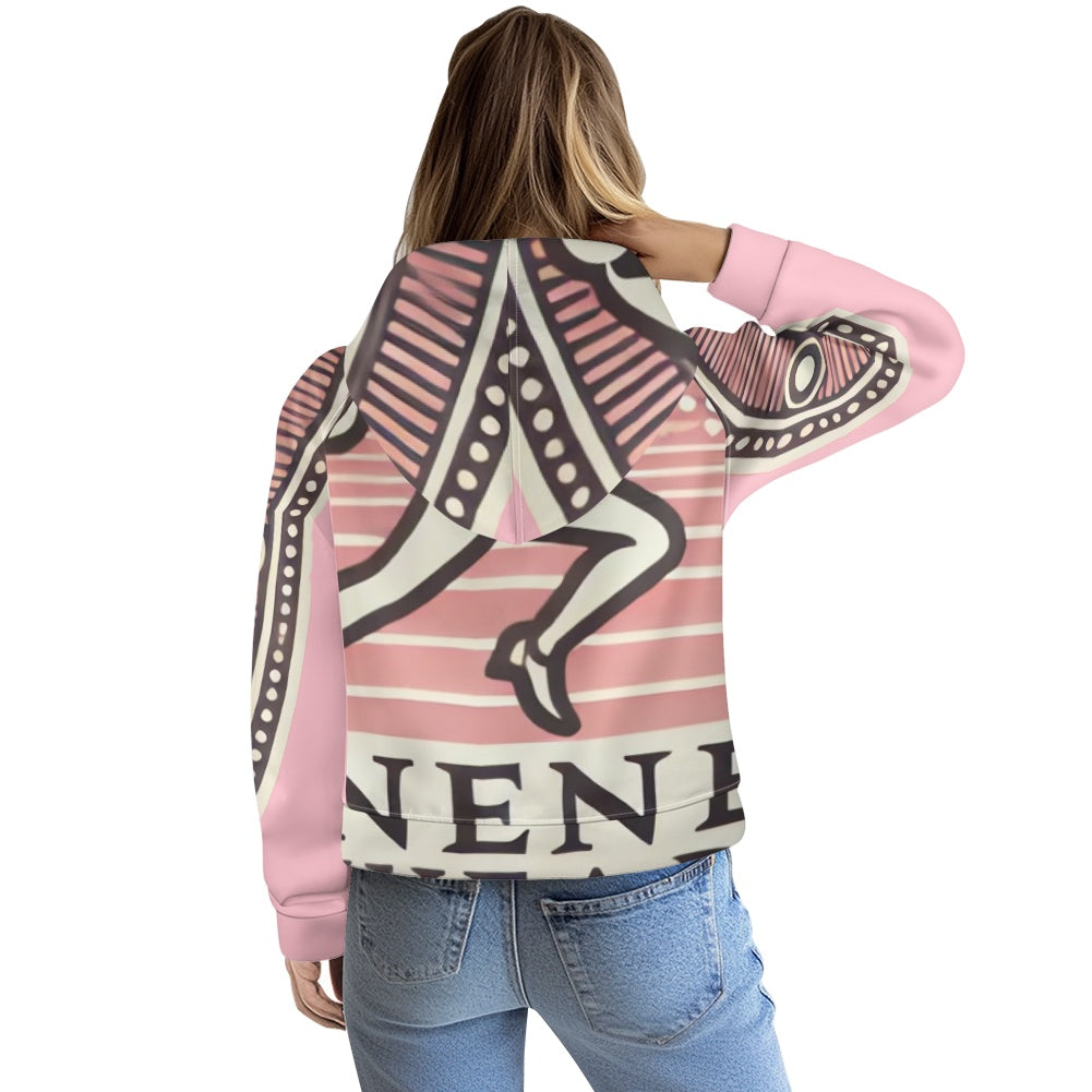Half zip hoodie sweatshirt loose short style