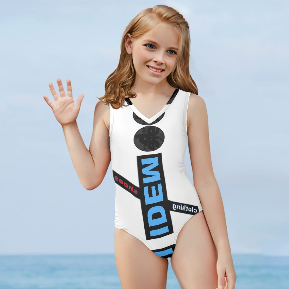 Children's one piece swimsuit