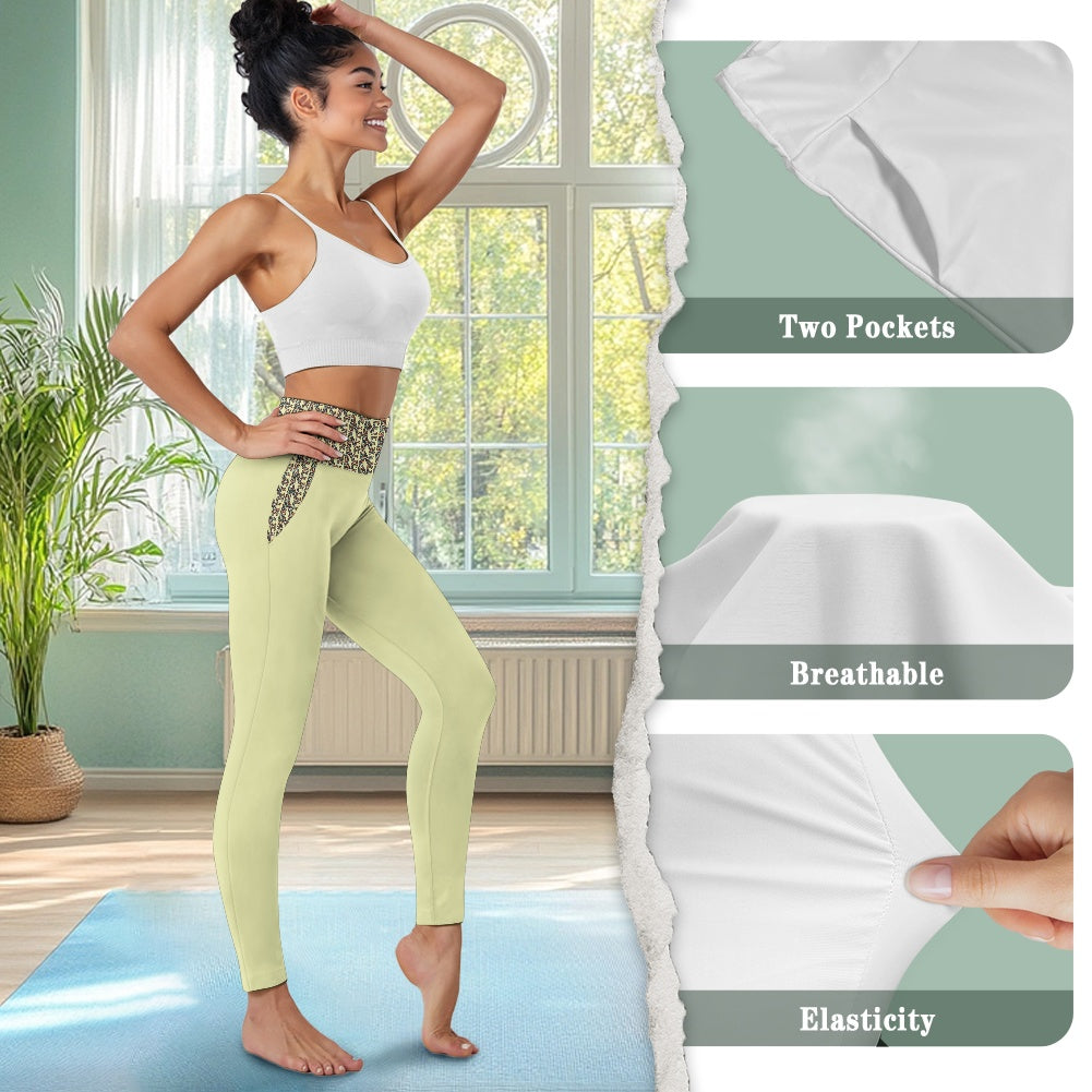 Women's yoga pants with pockets