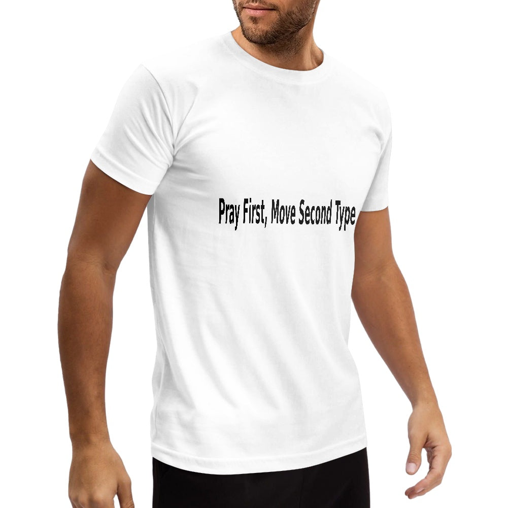 Men's Pray First Type Classical T-shirt