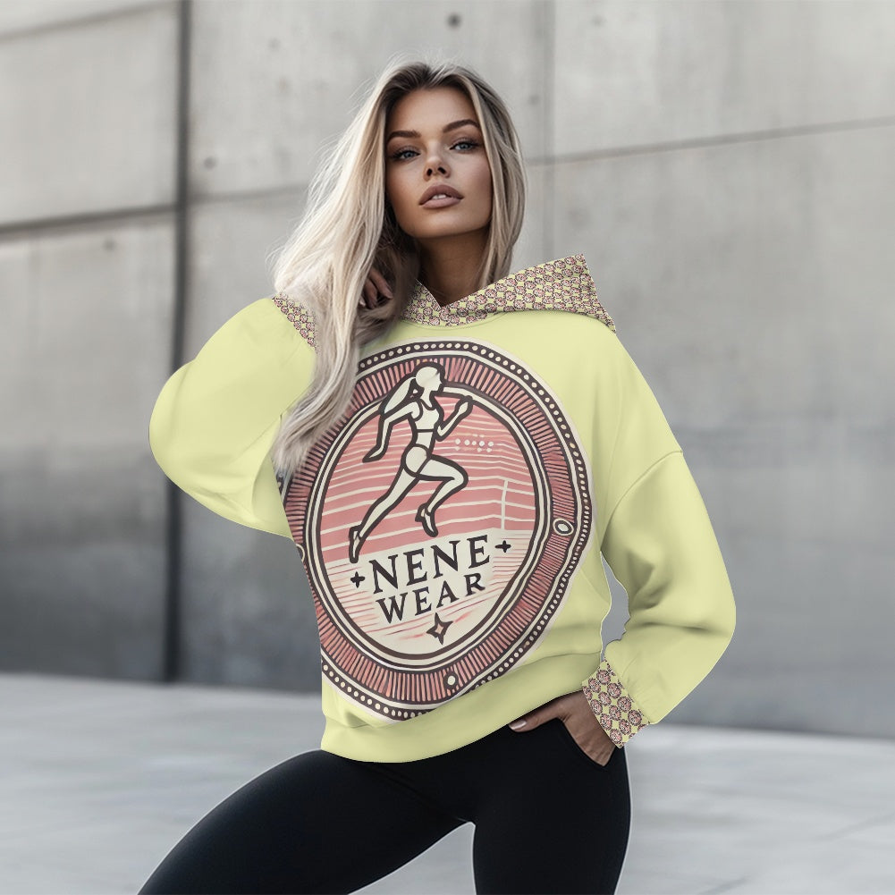 Women's loose pullover sweatshirt